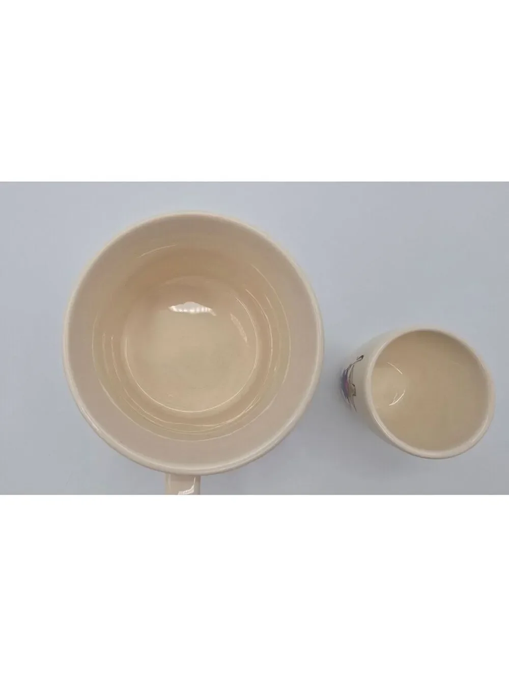 Vintage Brendan Erin Stone Ireland Little Boy Blue Mug & Egg Cup Nursery Set